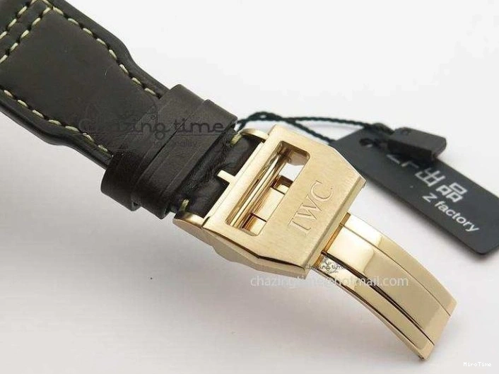 MIROTIME 0108 Big Pilot IW500909 RG ZF 1:1 Best Edition Le Petit Prince On Brown Leather Strap A Breathable 7293